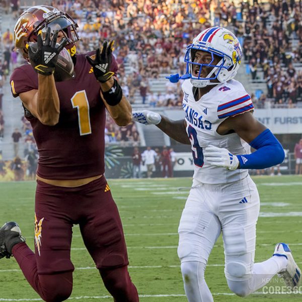 Sun Devils Score Late to Down Jayhawks