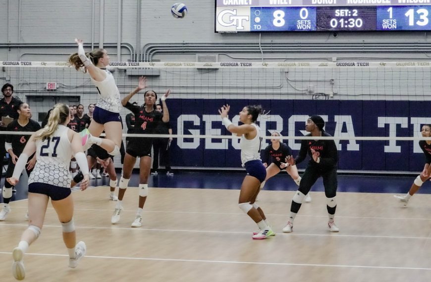 Georgia Tech Falls to Miami in Straight Sets in ACC Opener