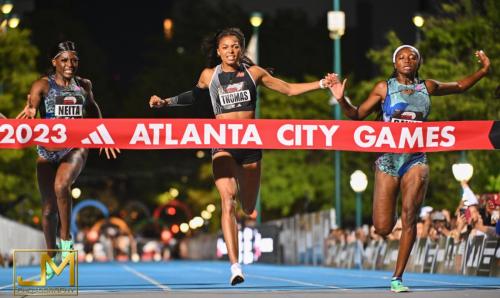 Track and Field Image from the 2023 Adidas Atlanta City Games