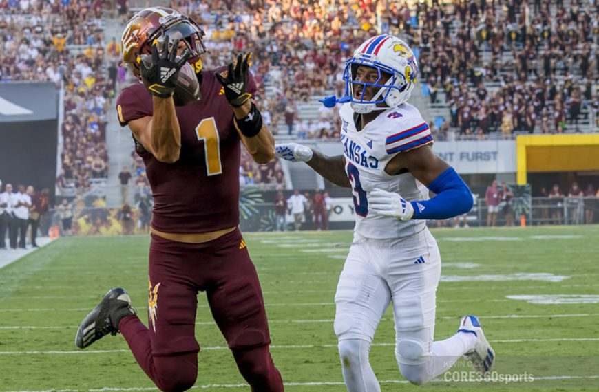 Sun Devils Score Late to Down Jayhawks