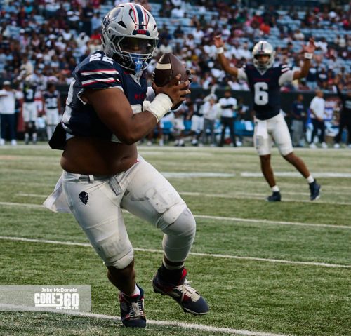 Scroggins Leads Howard to First Win