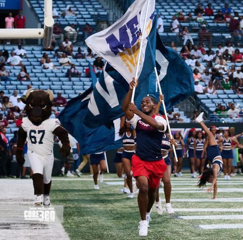 Scroggins Leads Howard to First Win