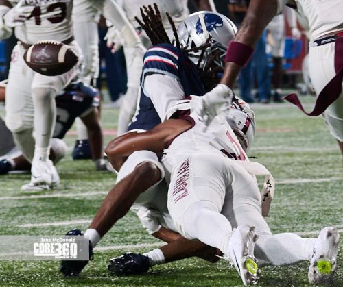 Scroggins Leads Howard to First Win