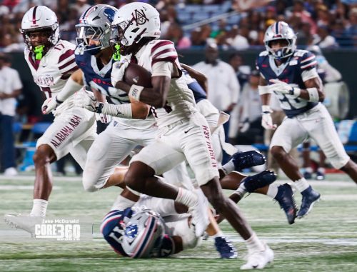 Scroggins Leads Howard to First Win