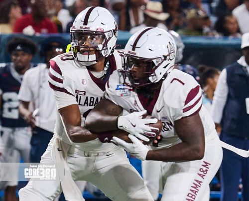 Scroggins Leads Howard to First Win