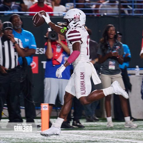 Scroggins Leads Howard to First Win
