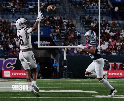 Scroggins Leads Howard to First Win
