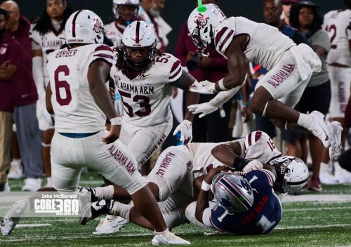 Scroggins Leads Howard to First Win