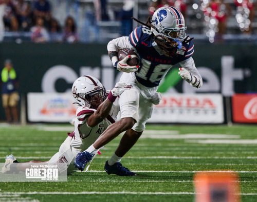 Scroggins Leads Howard to First Win