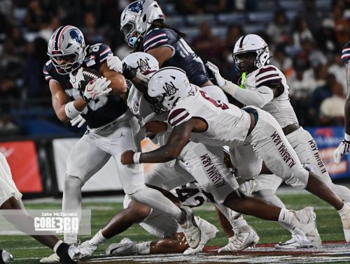 Scroggins Leads Howard to First Win