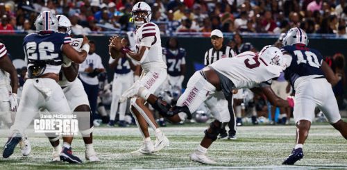 Scroggins Leads Howard to First Win