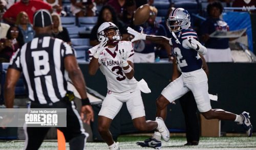 Scroggins Leads Howard to First Win
