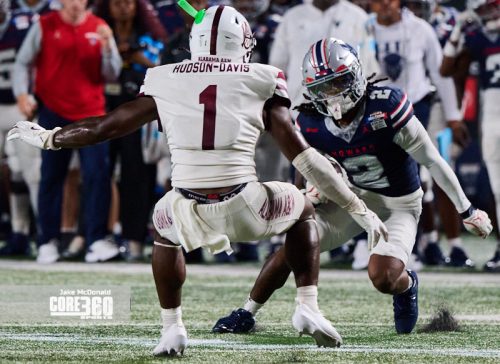 Scroggins Leads Howard to First Win